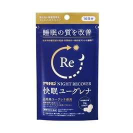КОМПЛЕКС ДЛЯ ГЛУБОКОГО ВОССТАНАВЛИВАЮЩЕГО СНА , ALINAMIN  Night Recover Kaimin Euglena, 30 таблеток на 10 дней 12059