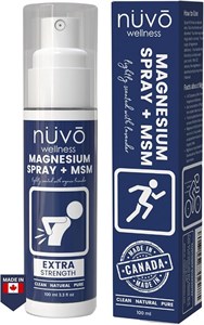 СПРЕЙ С МАГНИЕВЫМ МАСЛОМ И МСМ, Nuvo Wellness 12064