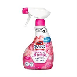 KAO Magiс Clean Toilet Deodorant&amp;Clean Elegant Rose Чистящее и дезодорирующее средство для туалета, с ароматом роз, 350 мл. 12076