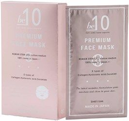 ПРЕМИАЛЬНАЯ ТКАНЕВАЯ МАСКА ДЛЯ ЛИЦА AFURA BE-10 PREMIUM FACE MASK, 5 шт 12229